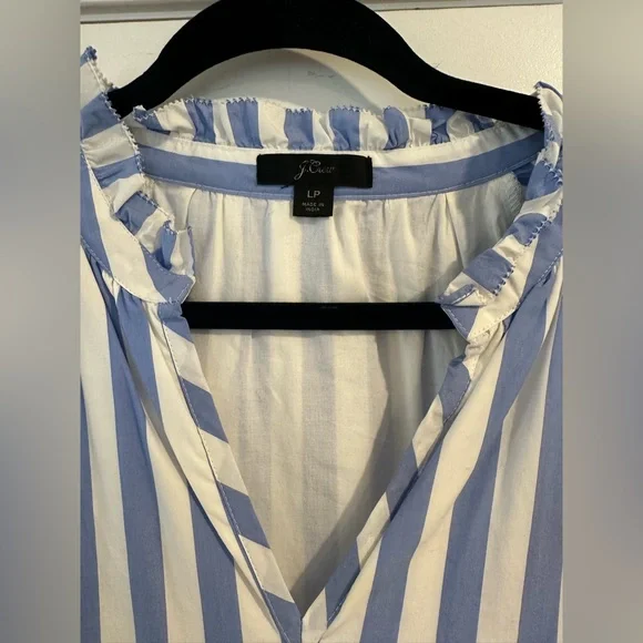J. Crew Blue and White dress - Picture 2 of 2